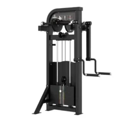 Standing deltoïdes trainer machine à sélecteur de poids - Appareil pour les épaules Titanium Strength Élite Séries EL-S27