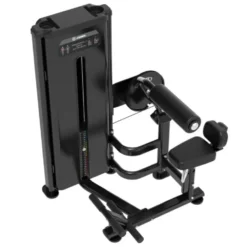 Station à Abdominaux et Lombaires avec colonne de poids 125 kg Black Series RX – Titanium Strength – BSRX-S39