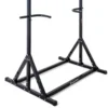 Station autoportante pour exercices de tractions et dips - Barre de traction réglable en hauteur et barres parallèles ajustables