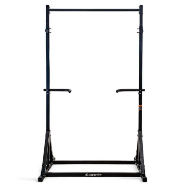 Station autoportante pour exercices de tractions et dips - Barre de traction réglable en hauteur et barres parallèles ajustables