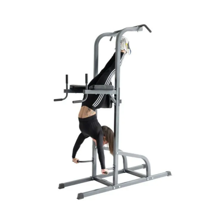 Station chaise romaine multipostes pour home gym - Power Tower pour training haut du corps - 115PM Titanium Strength