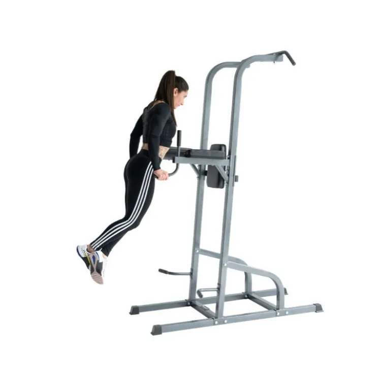 Station chaise romaine multipostes pour home gym - Power Tower pour training haut du corps - 115PM Titanium Strength