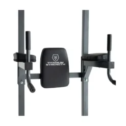 Station chaise romaine multipostes pour home gym - Power Tower pour training haut du corps - 115PM Titanium Strength