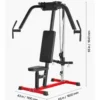 Station compacte chest and reverse fly de musculation pour home gym -Station ultra-robuste à capacité 204 kg
