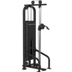 Station compacte à poulie haute et basse - Charge guidée 90 kg - Black Series Titanium Strength