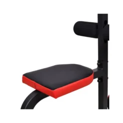 Station complète à poulie haute et basse 140 kg avec banc de musculation