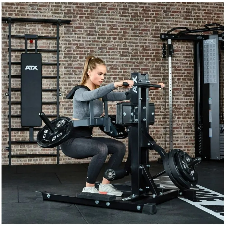 Station complète à squats mollets et cuisses LEG MASTER ATX