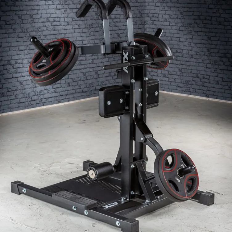 Station complète à squats mollets et cuisses LEG MASTER ATX