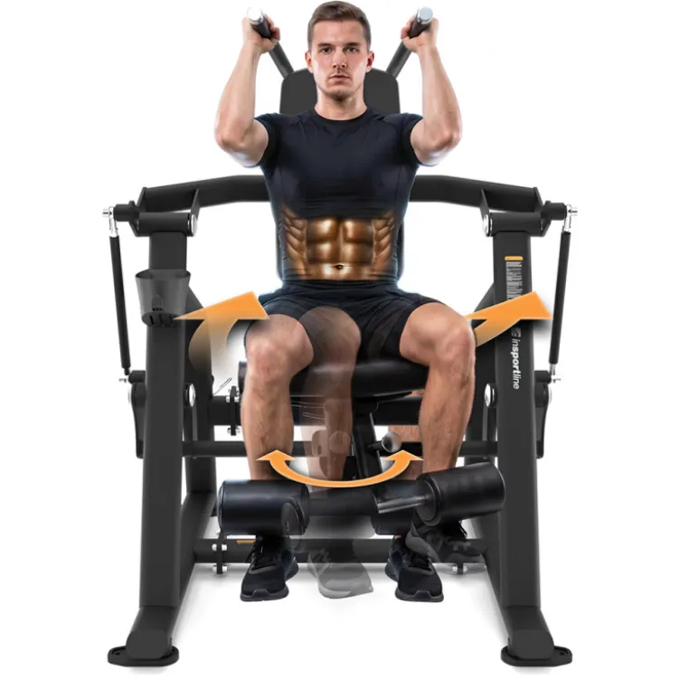 Station Crunch pour les abdominaux velocer à charge libre avec mouvements guidés Max 75 kg