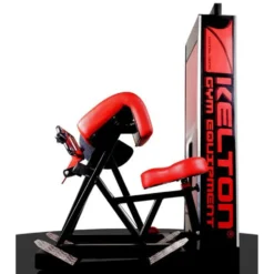 Station curl biceps à charges guidées ou libres avec barre multiprises et pupitre à biceps de qualité professionnelle