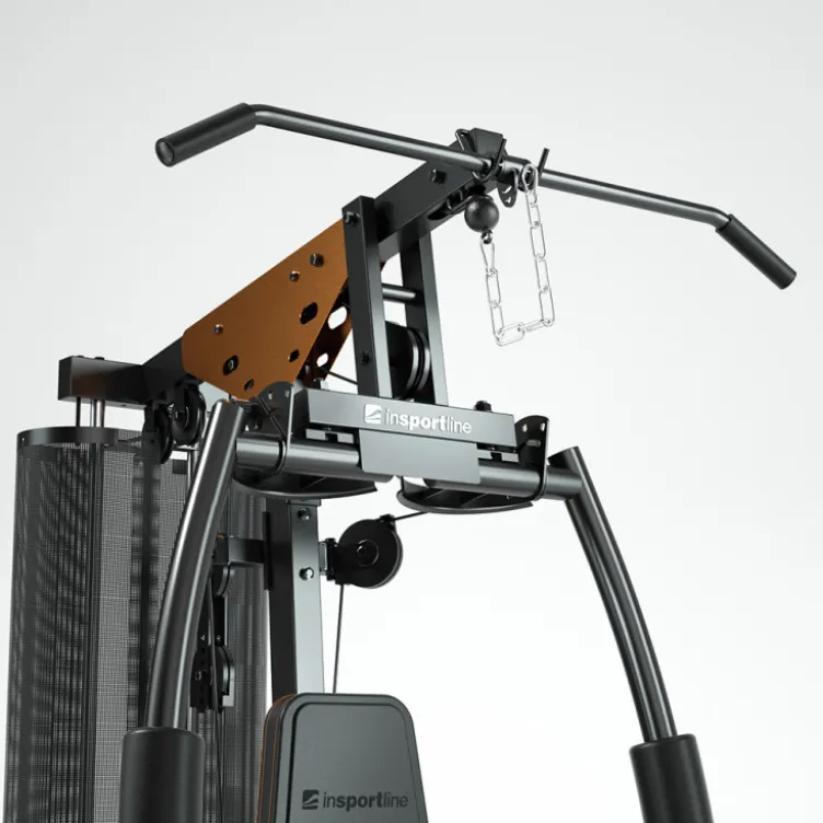 Station de musculation complète pour Home-Gym avec colonne de poids 90 kg