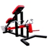 Station de musculation du dos - Rowing dorsaux allongé à charges libres pour structures sportives professionelles