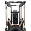 Station de musculation Functionnal Trainer Force USA à doubles poulies vis à vis réglables de 60 kg