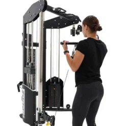 Station de musculation Functionnal Trainer Force USA à doubles poulies vis à vis réglables de 60 kg