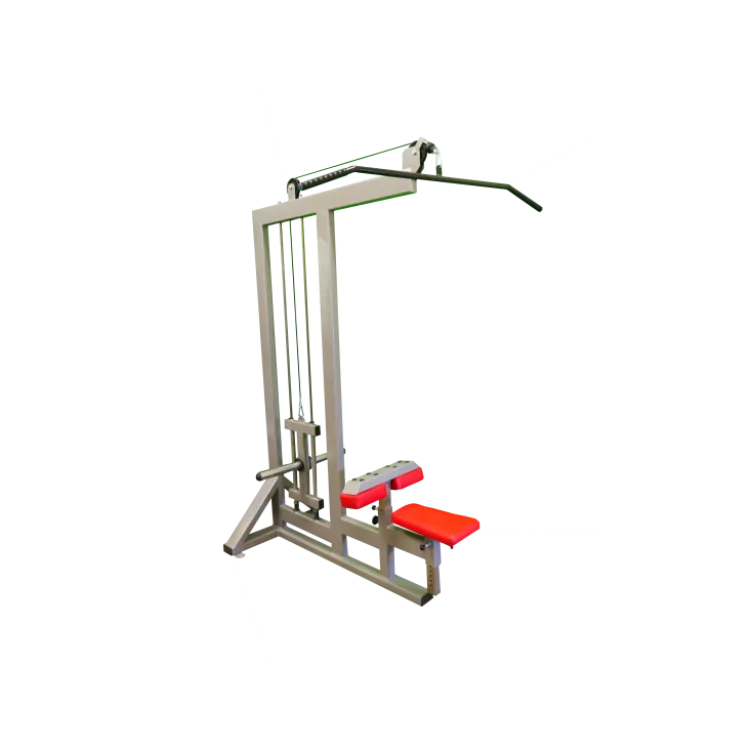 Station de musculation Lat Pulldown à charges libres pour séance complète haut du corps
