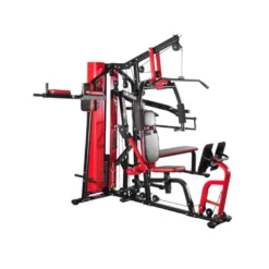 Station de musculation multipostes pour Home gym - Bras leviers et presse à cuisses