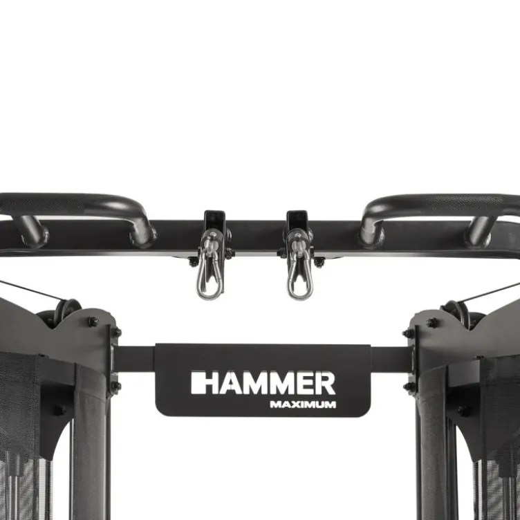 Station de musculation polyvalente 2 x 80 kg avec barre de traction et set d'accessoires - Compacte et complète pour homegym
