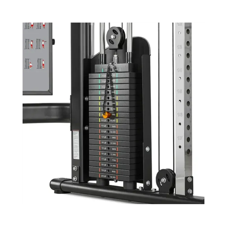 Station de musculation poulie double ATX 2 x 90 kg pour home-gym