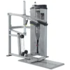 Station de musculation pour entraînement des cuisses en espace professionnel