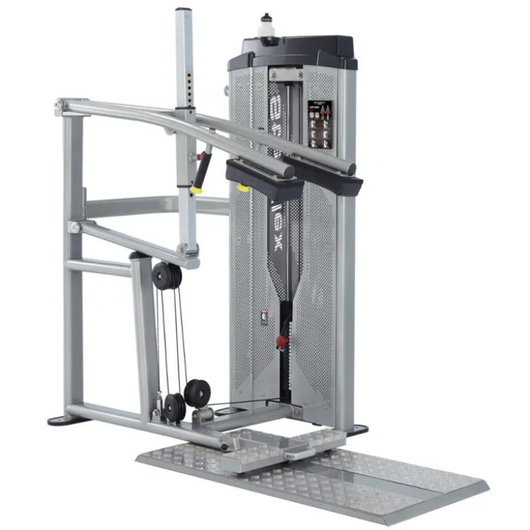 Station de musculation pour entraînement des cuisses en espace professionnel