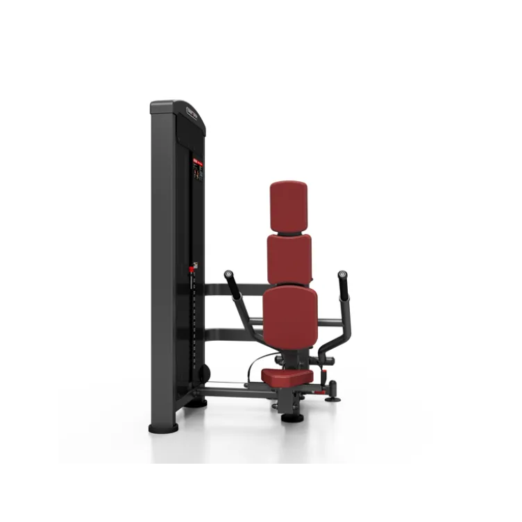 Station de musculation pro dips assis avec charge guidée