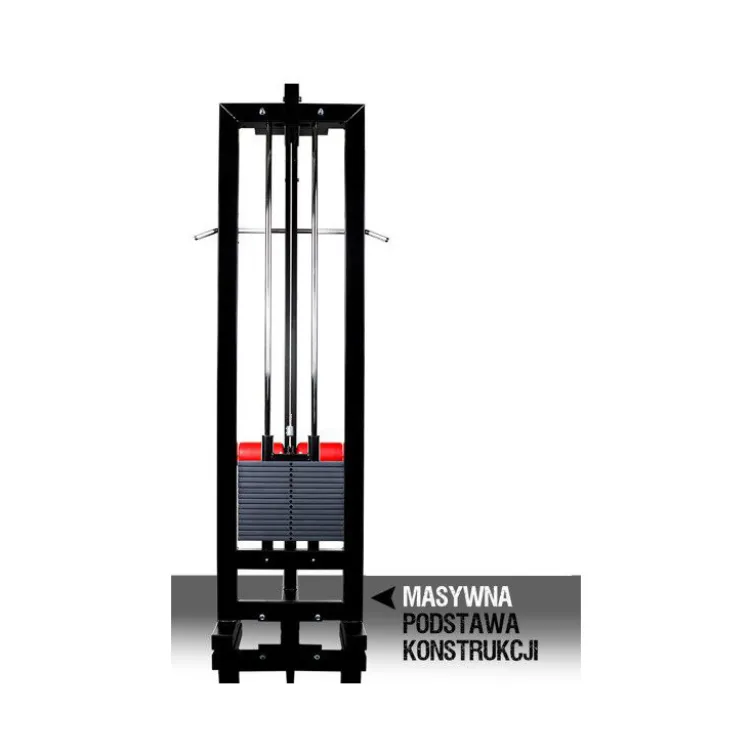 Station de musculation professionnelle Lat Pulldown pour dorsaux et biceps avec poulie haute