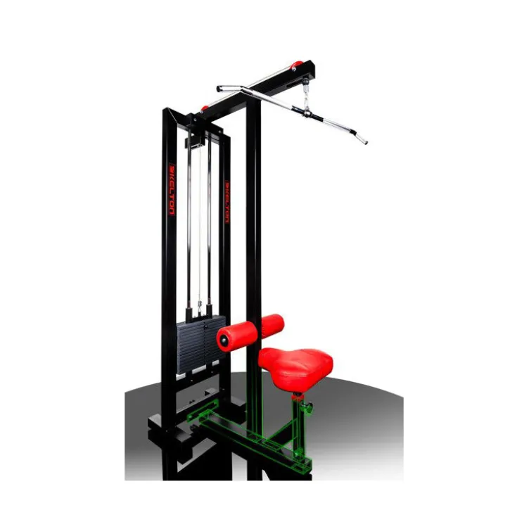 Station de musculation professionnelle Lat Pulldown pour dorsaux et biceps avec poulie haute