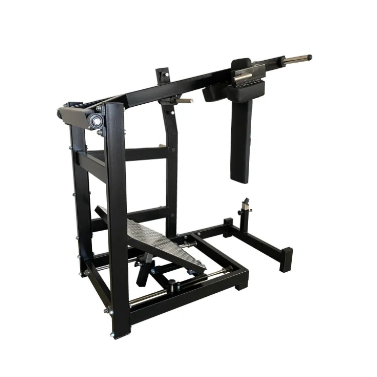 Station de musculation professionnelle pour training jambes - Pendulum Squat machine à charge libre pour structures sportives