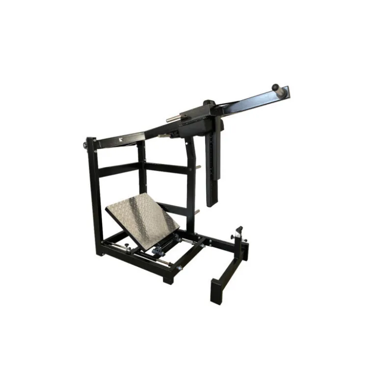 Station de musculation professionnelle pour training jambes - Pendulum Squat machine à charge libre pour structures sportives