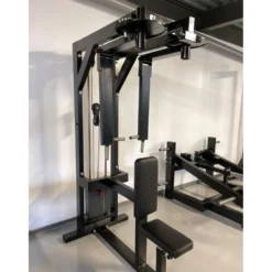 Station de musculation professionnelle Pec Fly convergente pour les Pectoraux Deltoïdes Arrières - Colonne de poids