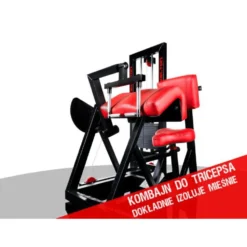Station de musculation à triceps ergonomique de qualité professionnelle haut de gamme et durable