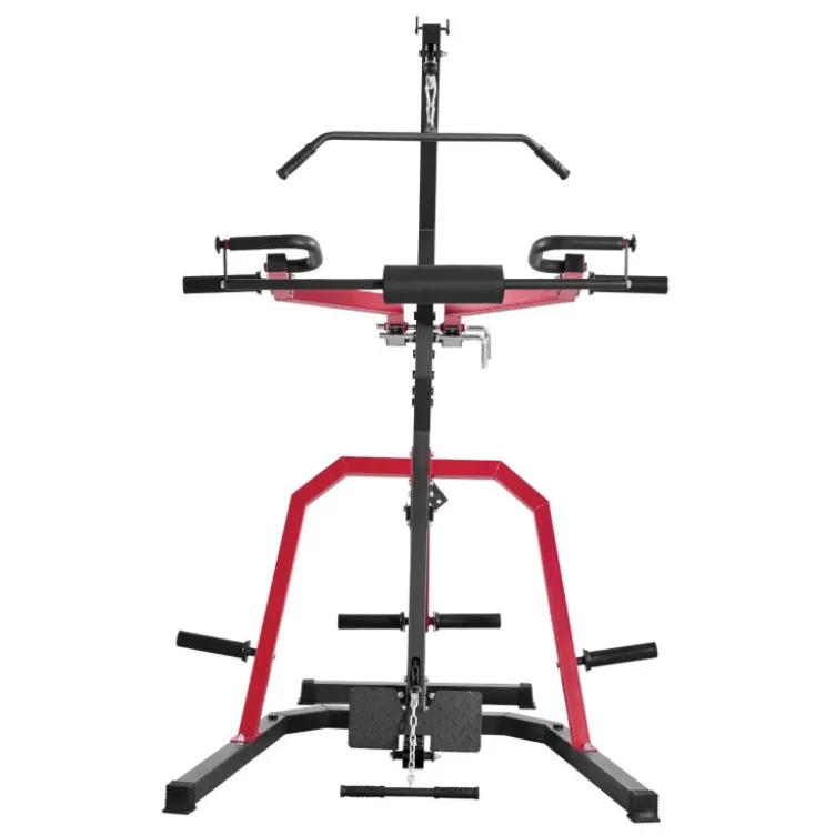 Station de musculation Triplex avec bras de levier et système de tirage haut et bas pour home gym
