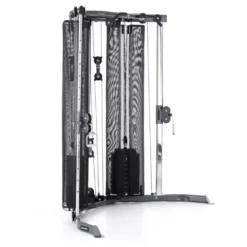Station de musculation vis à vis à double colonne de poids - Cross trainer home gym