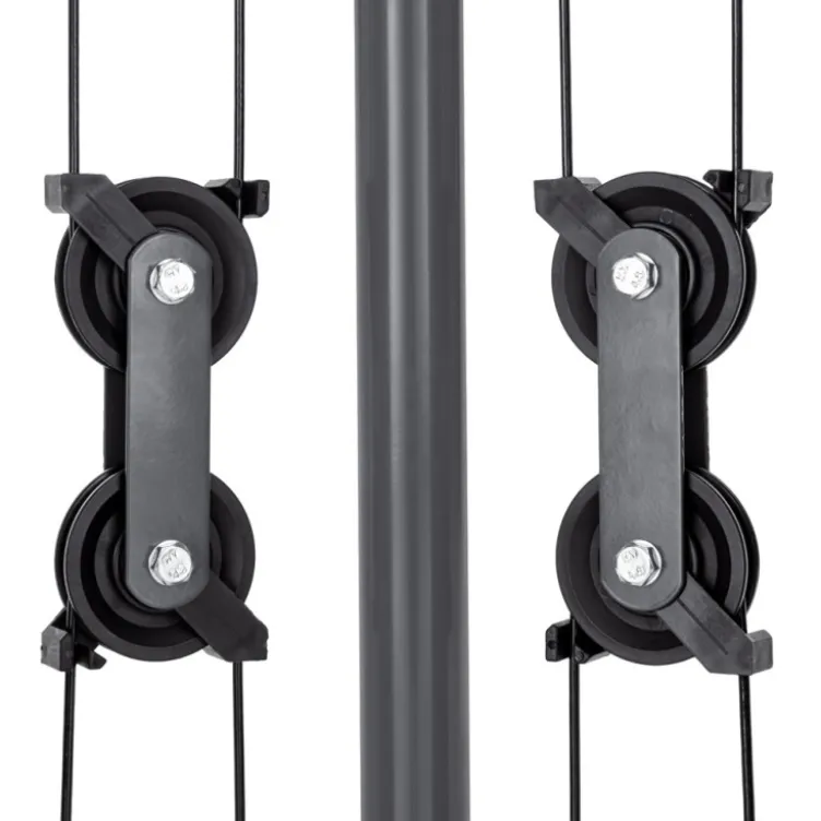 Station de musculation vis à vis à double colonne de poids - Cross trainer home gym