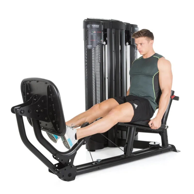 Station d'entraînement 2 en 1 : Leg press / Calf squat - Dual Station Legpress/Calf