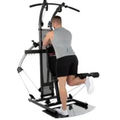 Station d'entraînement multi-fonction avec technologie TNT et set d'accessoires de musculation - Bio Force Extreme Sixpack Plus