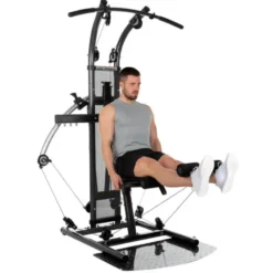 Station d'entraînement multi-fonction avec technologie TNT et set d'accessoires de musculation - Bio Force Extreme Sixpack Plus