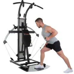 Station d'entraînement multi-fonction avec technologie TNT et set d'accessoires de musculation - Bio Force Extreme Sixpack Plus