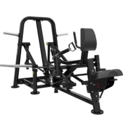 Station de rowing iso-latérale à charge libre Titanium Strength Genesis Series GS-PL86 - Chargeable jusqu'à 250 kg pour le dos