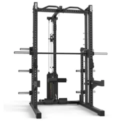 Station de tirage à charge guidée 125 kg compatible avec smith machine ATX série 700