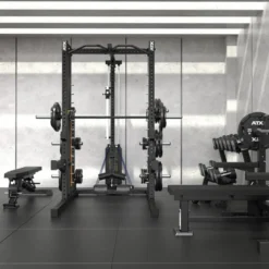 Station de tirage à charge guidée 125 kg compatible avec smith machine ATX série 700