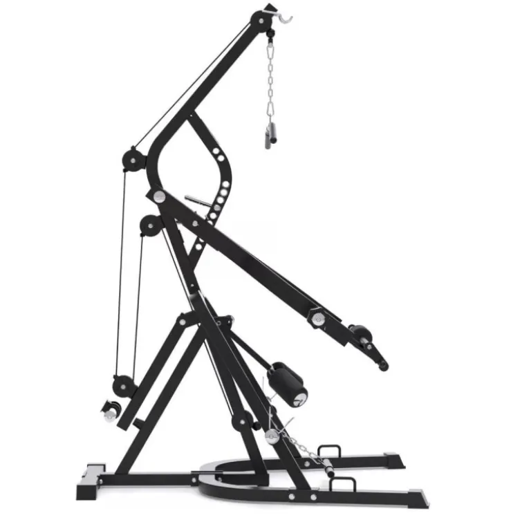 Station de tirage complète avec bras de levier réglables LGS Titanium Strength - Maximum 300 kg