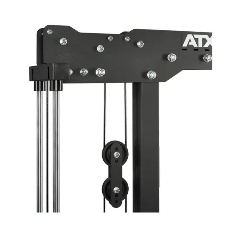 Station de tirage double ATX avec colonne de poids de 115 kg - Capacité 160 kg