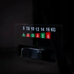 Station de tirage professionnelle Vektor avec poulies doubles et système de décompression à air 2 × 16 kg - Écran numérique