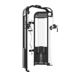Station Functional Trainer Double Poulies Réglables et Colonne de poids 2 x 100 kg- Elite Series Titanium Strength