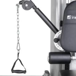 Station home-gym haut de gamme multi équipée avec colonne de poids 90 kg et leg curl extension