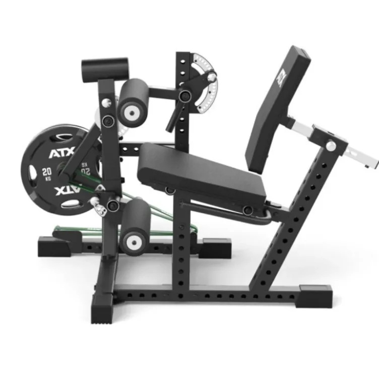 Station leg curl dual leg extension à charge libre ATX jusqu'à 300 kg - Réglages multiples