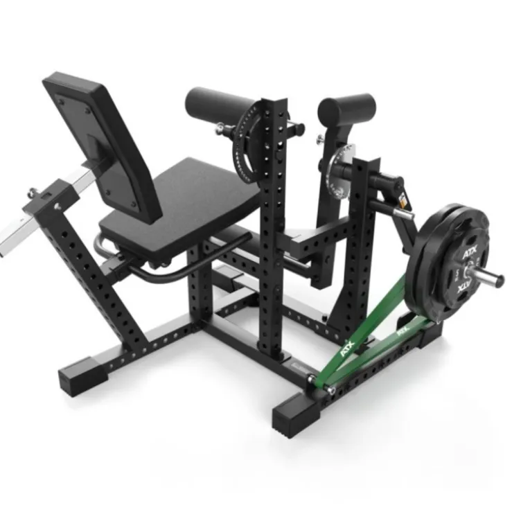 Station leg curl dual leg extension à charge libre ATX jusqu'à 300 kg - Réglages multiples