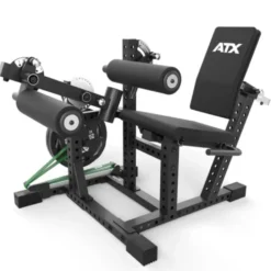 Station leg curl dual leg extension à charge libre ATX jusqu'à 300 kg - Réglages multiples