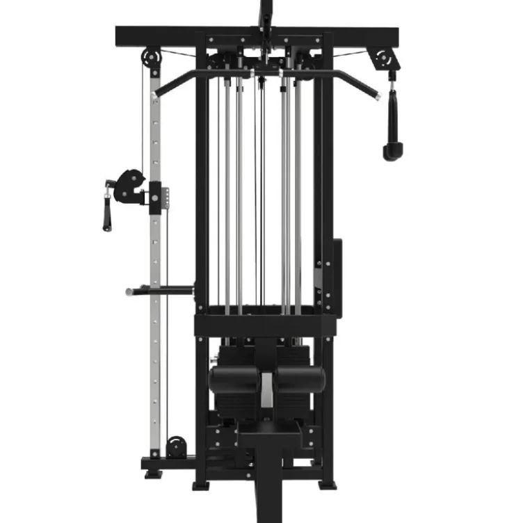 Station multigym à charge guidée Titanium Élite Séries EL-CS04 - Multi-jungle machine pour entraînement complet du corps